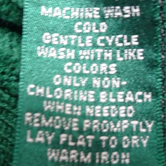 Ralph Lauren Green L/S Knit Cotton Sweater Sz PS - Picture 3 of 4